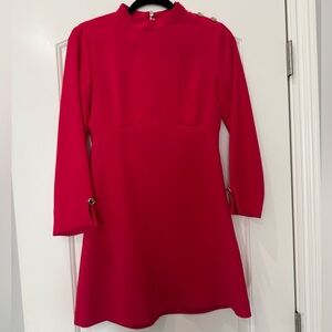 Zara Hot Pink Mini Dress